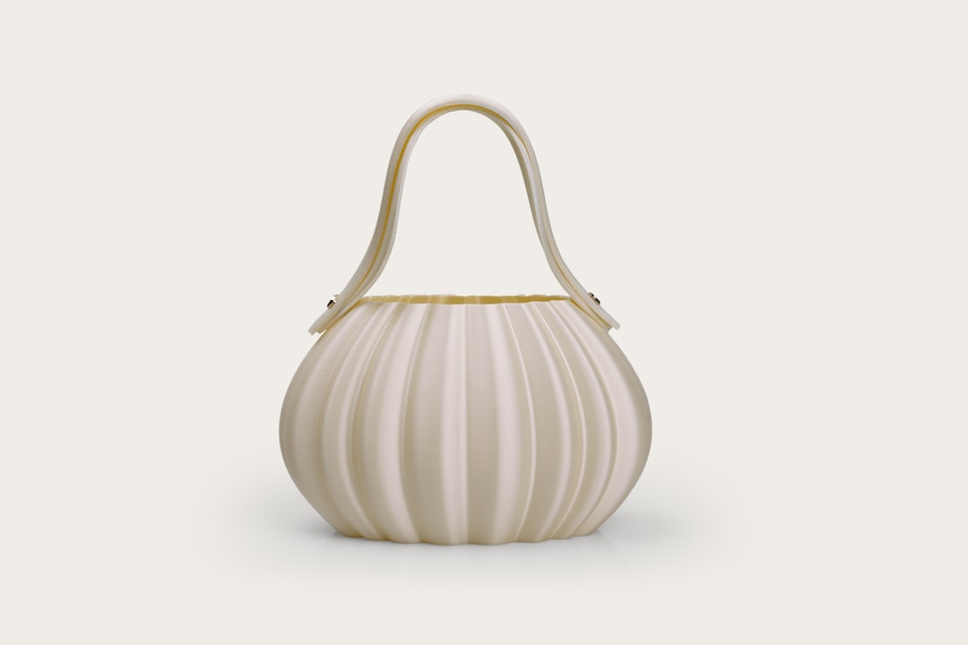 3D printed object designed with code